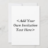 Einladung von Koi Fish (Rückseite)