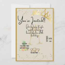 Einladung von Königin Birthday