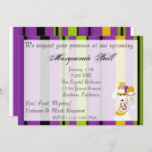 Einladung von Königin Mardi Gras (Vorne/Hinten)