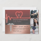 Einladung von Krankenschwestern und Abschlüssen - (Vorderseite)