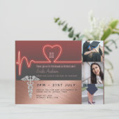 Einladung von Krankenschwestern und Abschlüssen -  (Stehend Vorderseite)