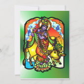 Einladung von Krishna (Vorderseite)