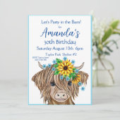 Einladung von Kühen, Geburtstagspartei von Kuh (Stehend Vorderseite)