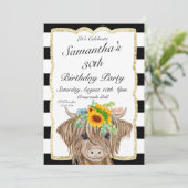 Einladung von Kühen, Geburtstagspartei von Kuh (Stehend Vorderseite)