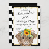 Einladung von Kühen, Geburtstagspartei von Kuh (Vorne/Hinten)