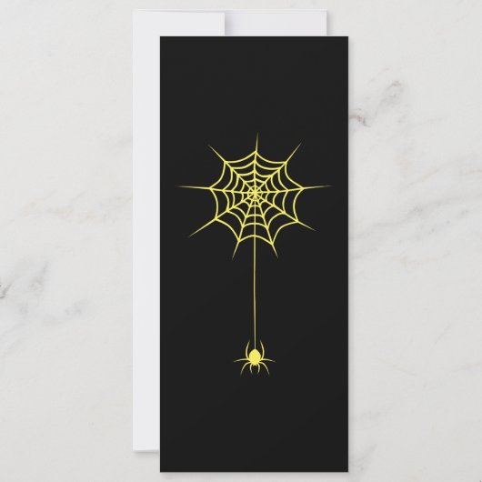 Einladung von Kürbiskürbis zum Creepy Burning Hall (Rückseite)