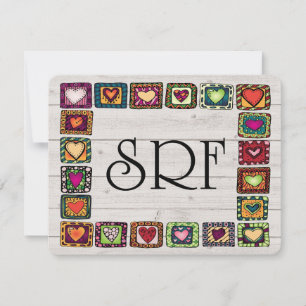 Einladung von Länderquilt-Plätzen/Blankenkarte