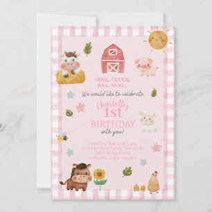 Einladung von Landtieren zum Geburtstag 1. Gebur