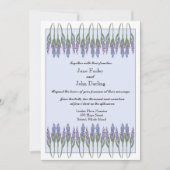 Einladung von Lavendel (Vorderseite)