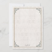 Einladung von Lavendel (Rückseite)