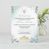 Einladung von Leafy Sikh Housewarming (Stehend Vorderseite)