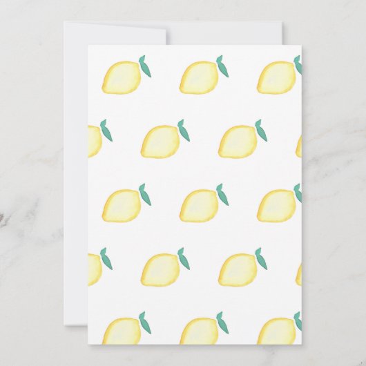 Einladung von Lemon (Rückseite)