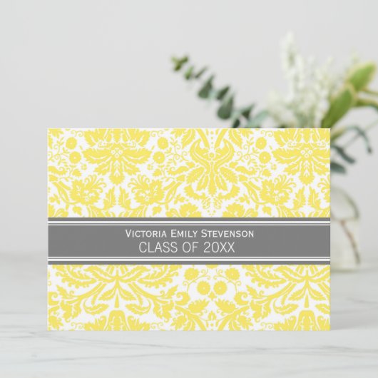 Einladung von Lemon Gray (Stehend Vorderseite)