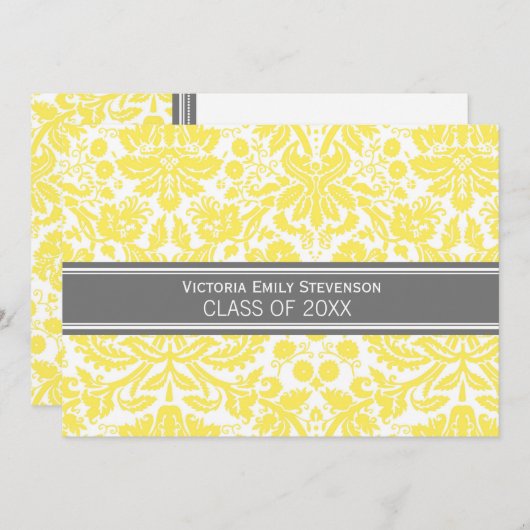 Einladung von Lemon Gray (Vorne/Hinten)