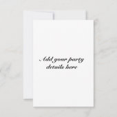 Einladung von Leopard (Rückseite)