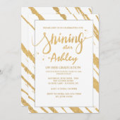 Einladung von leuchtenden Streifen (Vorne/Hinten)