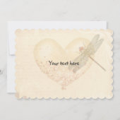 Einladung von Libellen und Bollwerken zum Geburtst (Rückseite)