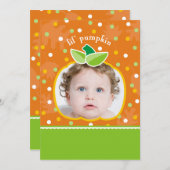 Einladung von Lil' Pumpkin (Vorne/Hinten)