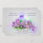 Einladung von Lilac (Vorne/Hinten)