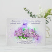 Einladung von Lilac (Stehend Vorderseite)