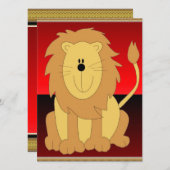 Einladung von Lion (Vorne/Hinten)