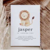 Einladung von Lion Birthday