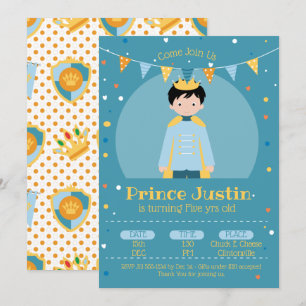 Einladung von Litte Prince zum Geburtstag