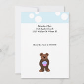 Einladung von Little Bear zum Geburtstag (Rückseite)