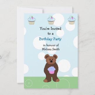 Einladung von Little Bear zum Geburtstag