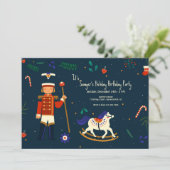 Einladung von Little Soldier zum Geburtstag (Stehend Vorderseite)