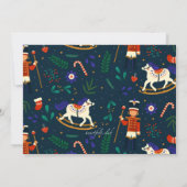 Einladung von Little Soldier zum Geburtstag (Rückseite)