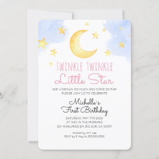 Einladung von Little Star Baby zum Geburtstag