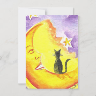 Einladung von Liz Revit zu Moon und Cat Halloween