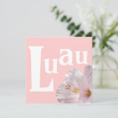 Einladung von Luau (Stehend Vorderseite)