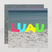 Einladung von Luau (Vorne/Hinten)