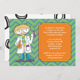 Einladung von Mad Scientist: Blonde Boy Fun Potion