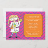 Einladung von Mad Scientist: Blonde Girl Potions (Vorderseite)