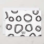 Einladung von Mad Scientist: Brünette Junge Tränke (Rückseite)