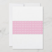 Einladung von Mädchen (Rückseite)