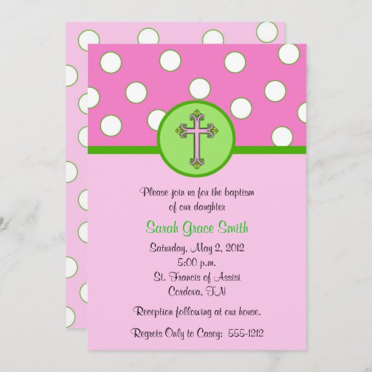 Einladung von Mädchen (Vorne/Hinten)