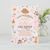 Einladung von Mädchen zu Western | Einladung von C (Stehend Vorderseite)