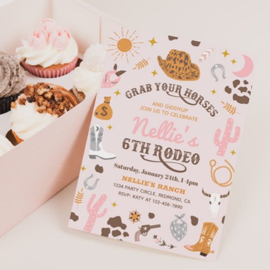 Einladung von Mädchen zu Western | Einladung von C