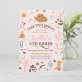 Einladung von Mädchen zu Western | Einladung von C (Stehend Vorderseite)