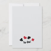 Einladung von Magician Birthday - Wand & Karten (Rückseite)