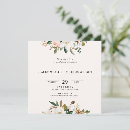 Einladung von Magnolia (Stehend Vorderseite)