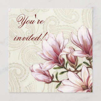 Einladung von Magnolia und Paisley zum Geburtstag