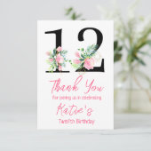 Einladung von Magnolia zum Geburtstag, 12. Geburts (Stehend Vorderseite)