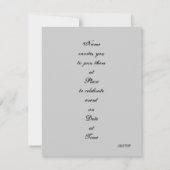 Einladung von Mallard Couple (Rückseite)