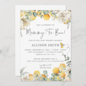 Einladung von Mama zu Baby-Dusche (Vorne/Hinten)