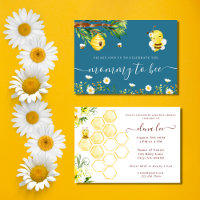 Einladung von Mami zu Bee Baby Shower